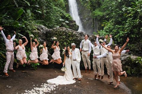 Weddings At La Paz Waterfall Gardens Costa Rica Peace Lodge Wedding