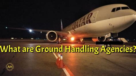 What Are Ground Handling Agencies At Airports Youtube