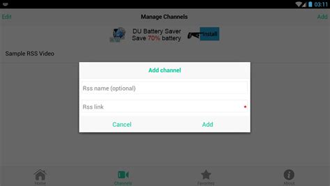 Soda player is a torrent video streaming player that claims to be able to handle all video formats if there's a link in the clipboard it will be automatically added. RSS Player for Android - APK Download