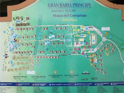 Luxury Bahia Principe Ambar Resort Map