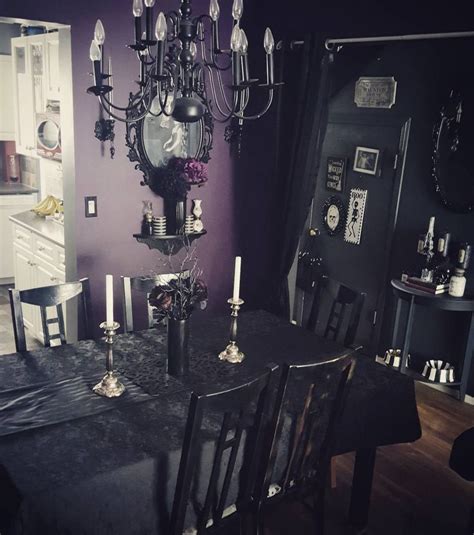 Bildresultat För Purple Goth Room Gothic Home Decor Goth Home Decor