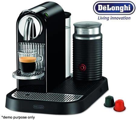 Seamlessly switch from coffee to espresso with nespresso's vertuoline maker, designed for the ultimate in easy brewing. DeLonghi Citiz and Milk Nespresso Coffee Machine with ...