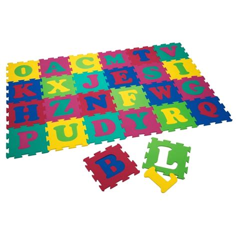 This children's foam mat is a learning toy and safety mat all in one. Alphabet Puzzle Baby Foam Mat - Foam Playmats UK