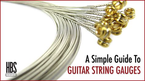 How To Identify The Gauge Of Strings On Your Guitar Images