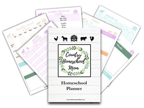 Fill in the boxes to see clearly how you are covering each subject. Free Printable Homeschool Planner ⋆ Country Homeschool Mom ...