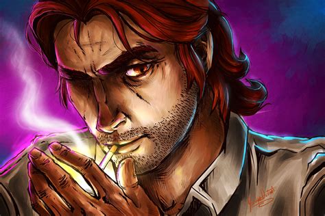 Bigby Wolf By Jordyart77 The Wolf Among Us Joker Fan Art Vertigo