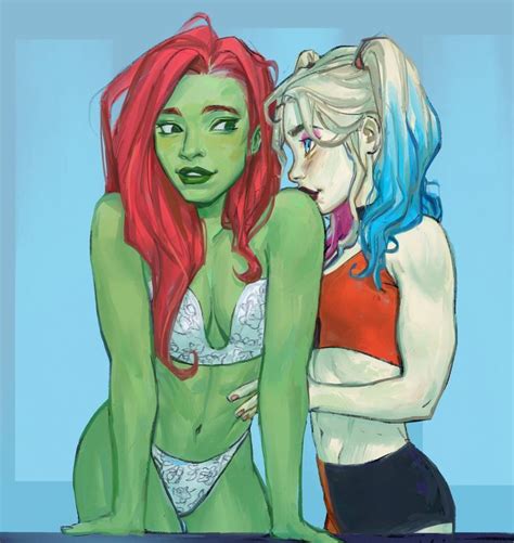 Pin On Harley Quinn Poison Ivy