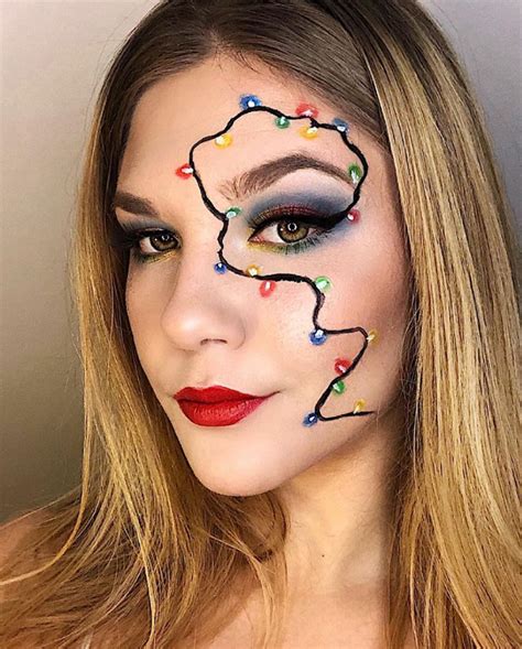 30 Beautiful Christmas Makeup Ideas You Must Try Fashionsum