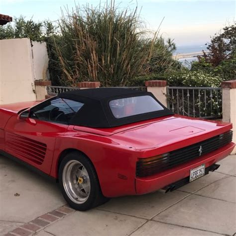 We did not find results for: Ferrari Testarossa replica (kit car) Convertible