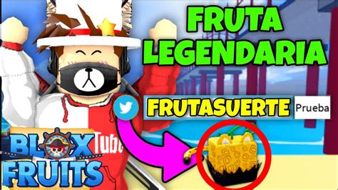 Éste Código Te Da Frutas Legendarias En Blox Fruits Youtube