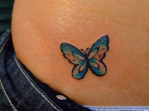 It fits on his body this incredible realistic moth tattoo will definitely get attention. Small Butterfly Tattoos | 25 Superb Small Butterfly ...