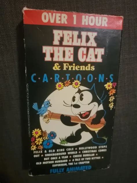 Felix The Cat And Friends Volume 1 Vhs Original Cover Classic Vintage
