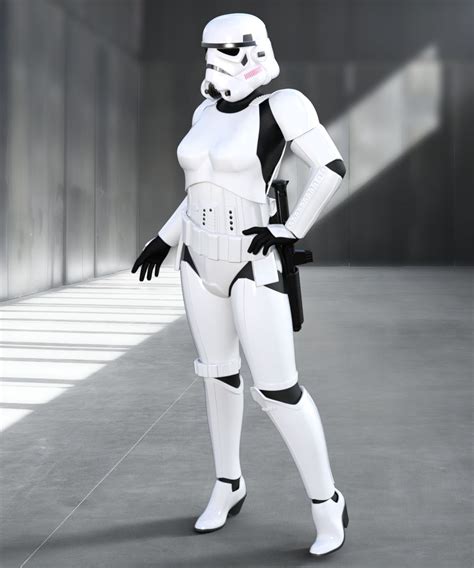 Female Stormtrooper Outfit By Renderhub On Deviantart