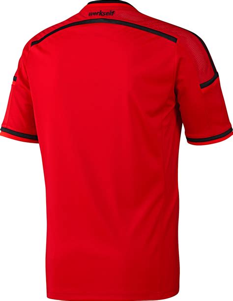 FlagWigs: Bayer 04 Leverkusen Germany League Home Jersey Shirt Kit 2014