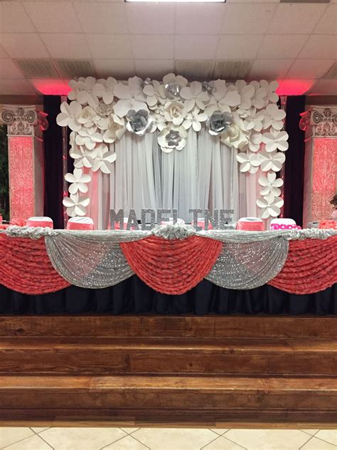 Banquet decorations graduation decorations star decorations balloon decorations banquet ideas sports fabric ceiling ceiling decor ceiling design ceiling lights ceiling ideas white lanterns. Pin by Lisa Martinez on Madeline's Quinceañera | Ceiling ...