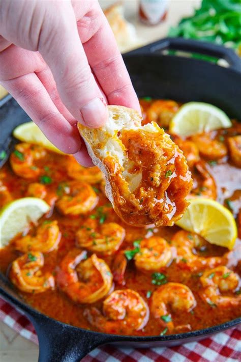 In a large mixing bowl, add the thawed shrimp, smoked paprika, tabasco sauce, ancho chili powder, liquid smoke, ground cumin, sugar, salt, black pepper, garlic powder, lemon juice, and worcestershire sauce. New Orleans BBQ Shrimp Recipe on Closet Cooking