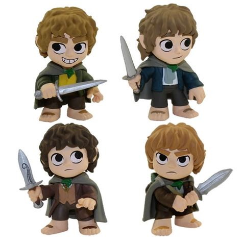Funko Mystery Minis Vinyl Figures Lord Of The Rings Set Of 4