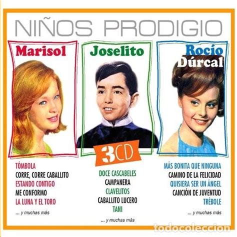 Marisol Joselito Roc O D Rcal Ni Os Prodig Comprar Cds De M Sica Pop En Todocoleccion