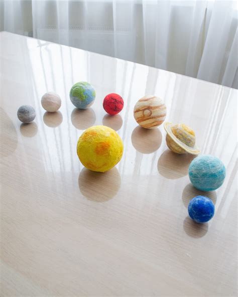 Set Of Solar System Planets As A Space Nursery Decor Labor Day Etsy
