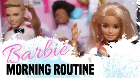Barbie And Ken Morning Routine And Lunch With Chelsea Youtube