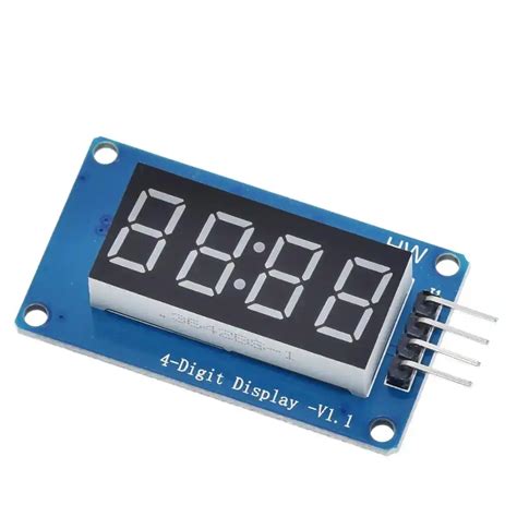 Tm1637 Led Display Module For Arduino 7 Segment 4 Bits 036inch Clock