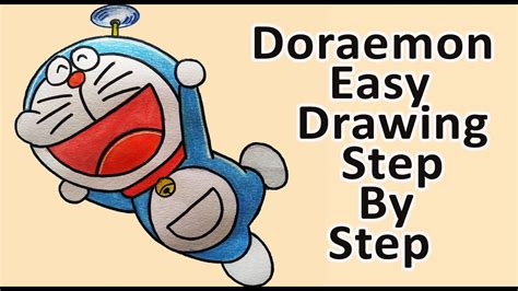 How To Draw Doraemon Easy Drawing Step By Step Youtube