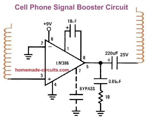 Homemade Cell Phone Signal Booster Circuit Diagram My Bios