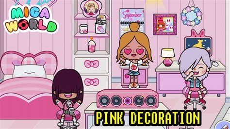Miga Town My World PINK FURNITURE PACK IS HERE NEW UPDATE YouTube