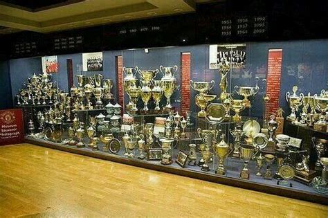 Find great designs on duvet covers, rugs, shower curtains, wall art & more. Trophies of Manchester United | Trophy cabinets, Print ...
