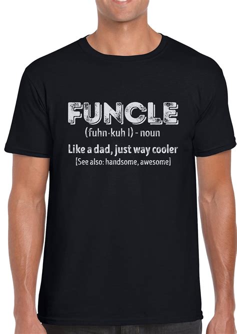 Feisty And Fabulous Feisty And Fabulous Cool Uncle T Shirt Present For Uncle Fun Uncle Shirt