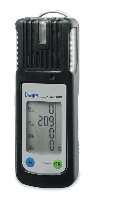 Draeger Multi Gas Detector 4 Gas Detects Oxygen Carbon Monoxide