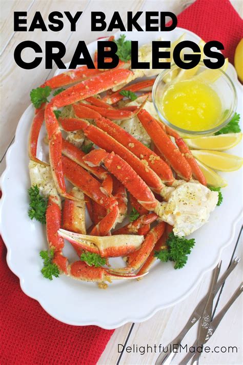 Oven Baked Snow Crab Legs Delightful E Made Baked Crab Legs