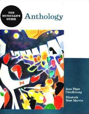 Check spelling or type a new query. The Musician's Guide To Theory And Analysis: Anthology by Jane Piper Clendinning