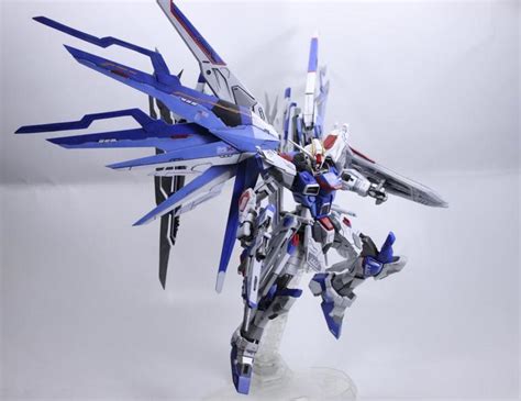 Gundam Guy 1100 Freedom Gundam Blue Phoenix Customized