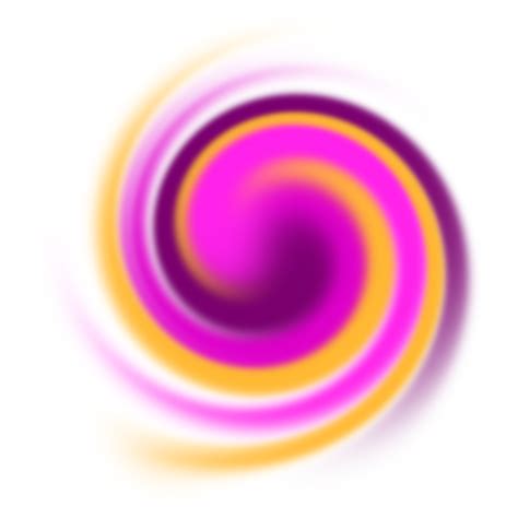 Gradient Blurred Spiral 27228539 Png