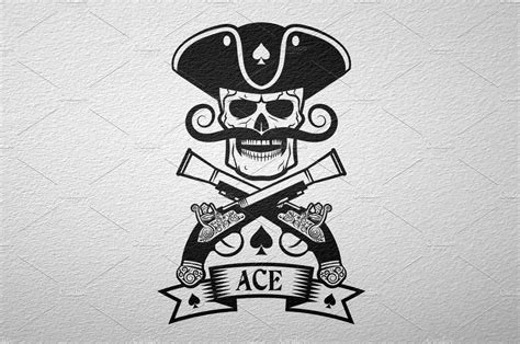 Here are the 30 awesome designs of pirate logo for your inspiration. Pirate logo with pistols ~ Logo Templates ~ Creative Market