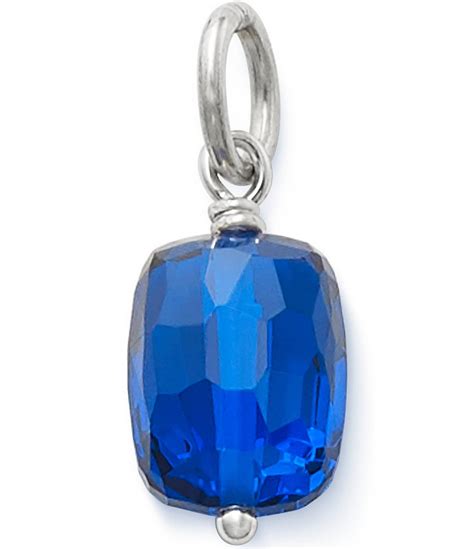 James Avery Faceted Lab-Created Blue Spinel Birthstone Charm | Dillard's