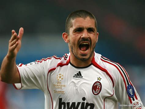 Gennaro ivan gattuso, born 9 january 1978, in corigliano calabro, italy, is an italian footballer, who performs for serie a club milan. Gennaro Gattuso Wallpapers - Wallpaper Cave