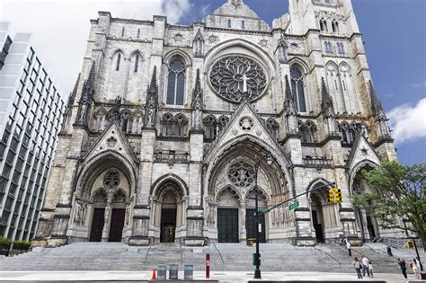 The Cathedral Church Of St John The Divine In New York A Warm And