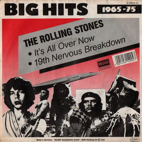 The Rolling Stones Its All Over Now 19th Nervous Breakdown 1987