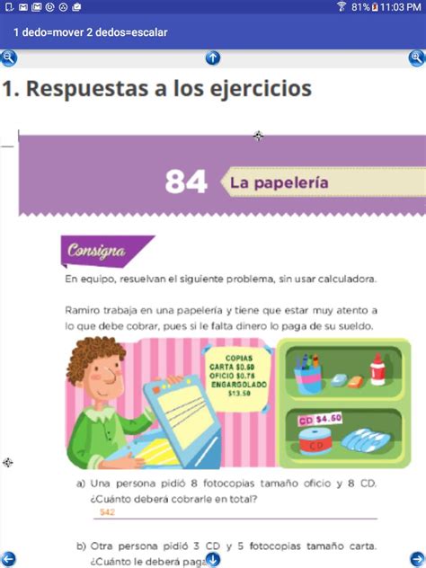 Matemáticas libro para el alumno nivel: Desafíos Matemáticos 5 Grado Contestado / Comparacion De ...