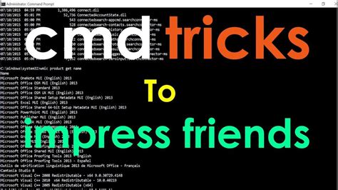 Amazing Command Prompt Tricks You Should Know Cool Cmd Tricks Tulsi