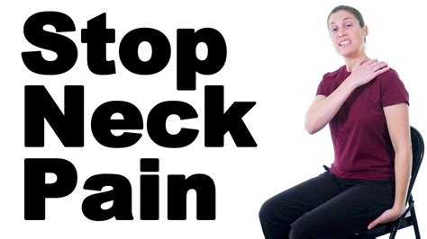 ‪5 Best Neck Pain Relief Treatments‬ Ask Doctor Jo Youtube