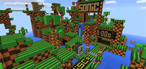 We present you the most important section for mcpe, without which not one miner can live. Sonic the Hedgehog Parkour | Minecraft PE Maps