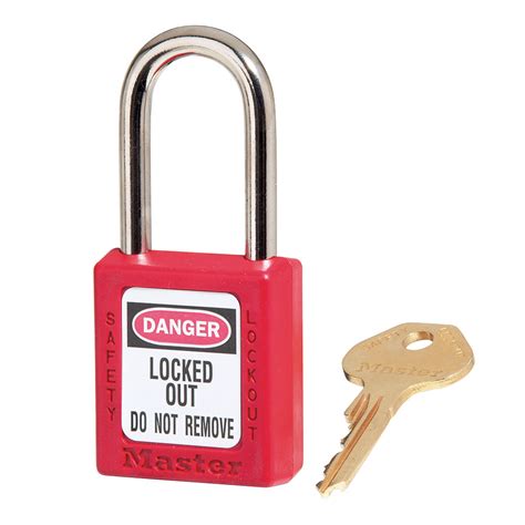 Master Lock 410 Zenex™ Thermoplastic Safety Padlock 1 12in 38mm Wi