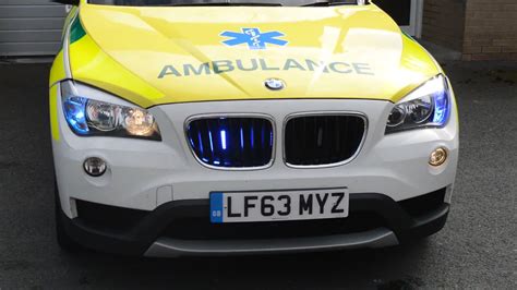 Just has our first service & their service teams amazing. North East Ambulance Service BMW X1 RRV Blue Light Demo - YouTube