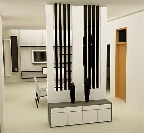 desain sekat ruangan minimalis modern  elegan rumah impian