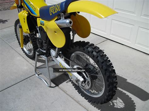 Hope you enjoy and thanks for watching. 1983 Suzuki Rm 125 Vintage Mx Ahrma Dg Fmf Cr Kx Yz ...