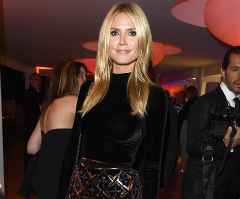 Oops Heidi Klum Suffers Cannes Wardrobe Malfunction Womans Day