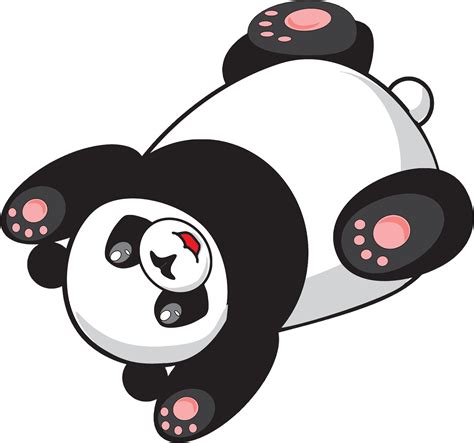 Cute Panda Cartoon Funny Cartoon S Martial Arts Stickers Practice